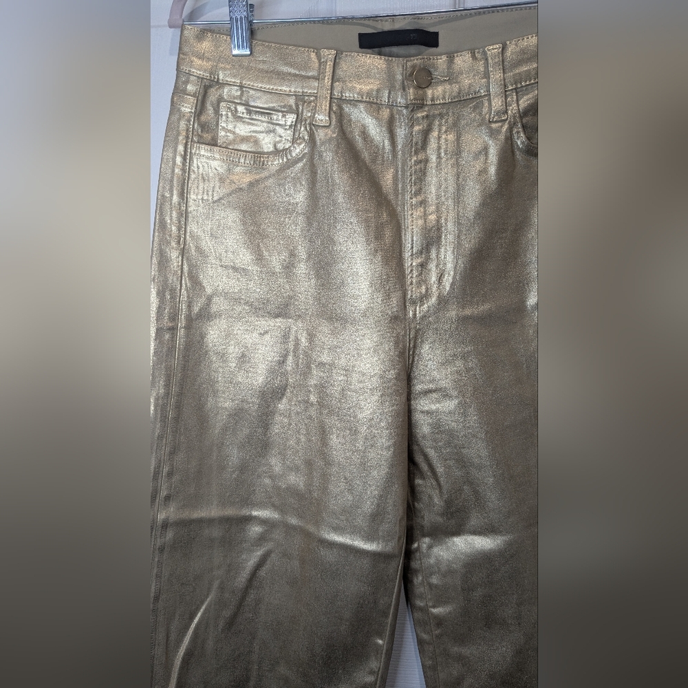 Joe's Jeans The Mia Gold Foil Jeans - Picture 5 of 7